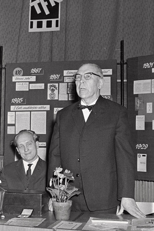 Eesti Fotograafia 125 aastapäeva tähistamise aktus Tallinna Kultuuriülikooli fotokunstifakulteedis.