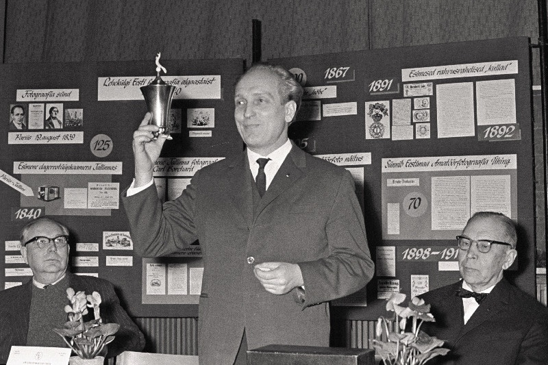 Eesti Fotograafia 125 aastapäeva tähistamise aktus Tallinna Kultuuriülikooli fotokunstifakulteedis.