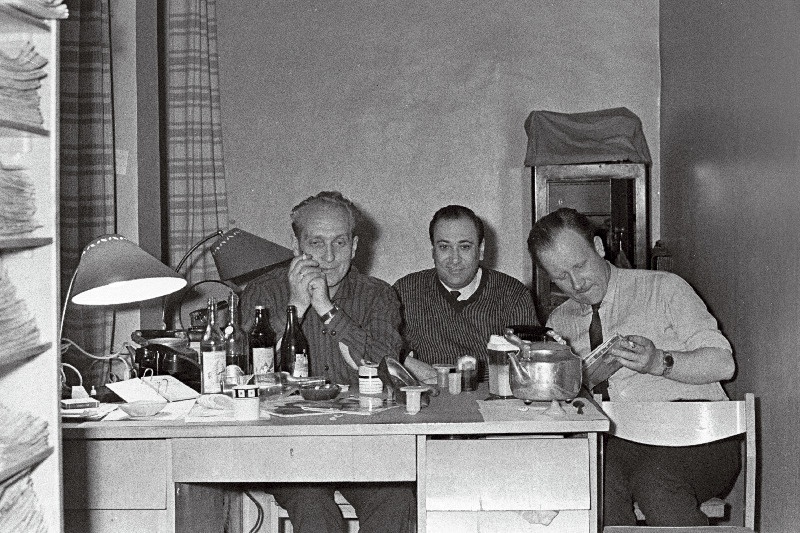 Rudolf Vail Tallinnas meie toimetuses.