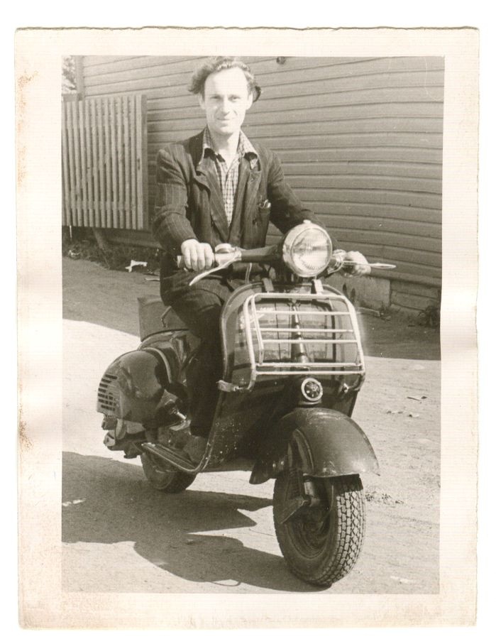 Esimene motoroller Elva linnas