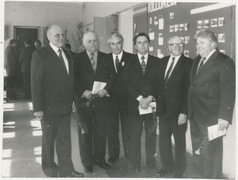 Foto. Kärdla kooperatiivi juhatuse esimehed  (hiljem oli rajooniliit).