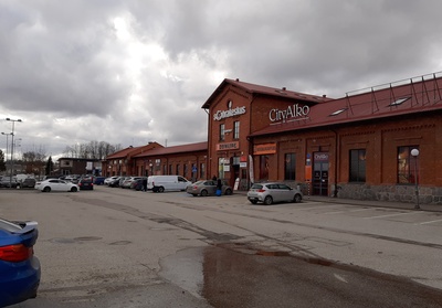 Tartu linna tapamaja peahoone. rephoto