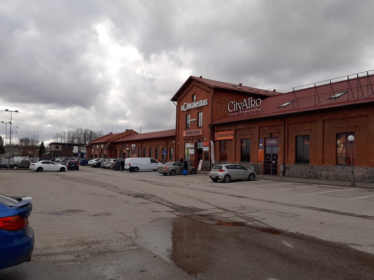 Tartu linna tapamaja peahoone. rephoto
