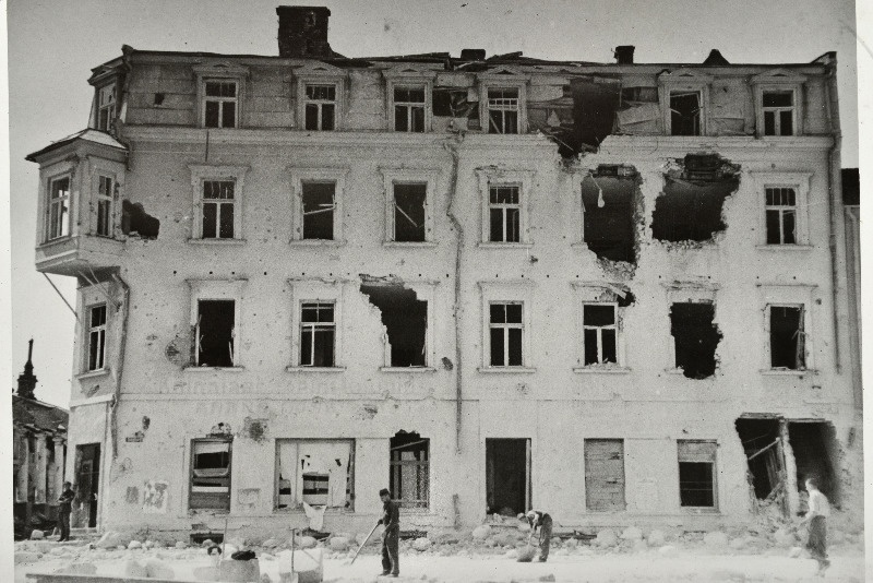 Ülesvõtteid Tartu põlemisest.