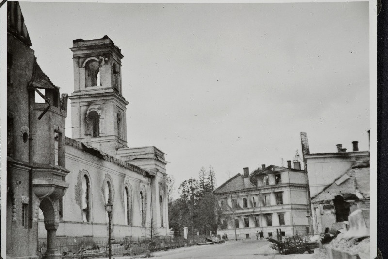 Ülesvõtteid Tartu põlemisest.