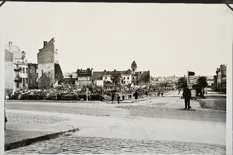 Ülesvõtteid Tartu põlemisest.