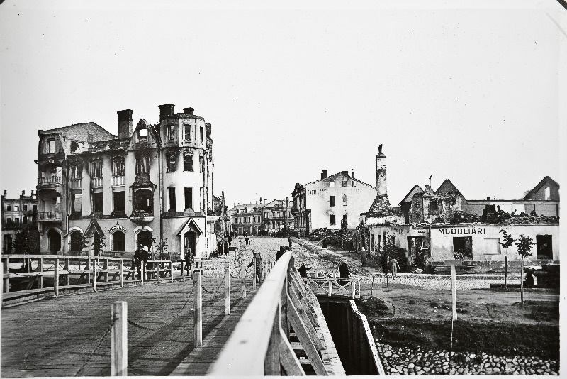 Ülesvõtteid Tartu põlemisest.