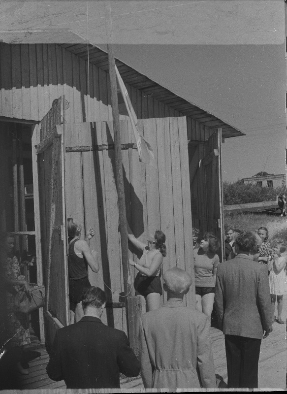 Eesti NSV esivõistlused sõudmises Pärnus.