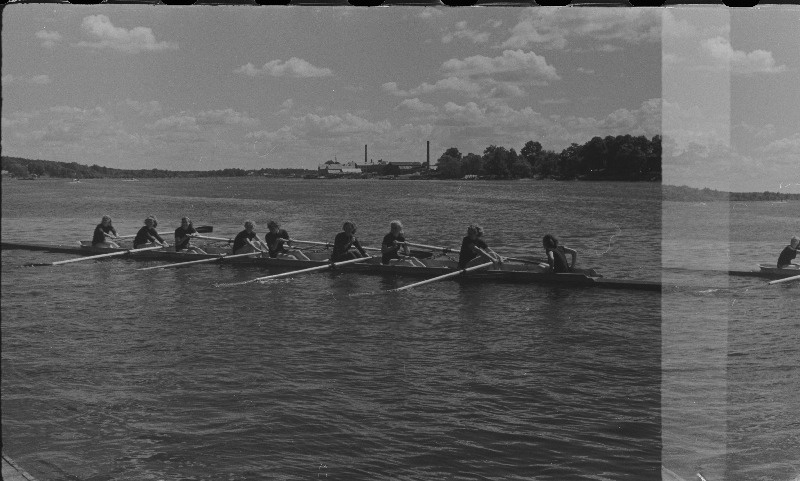 Eesti NSV esivõistlused sõudmises Pärnus.