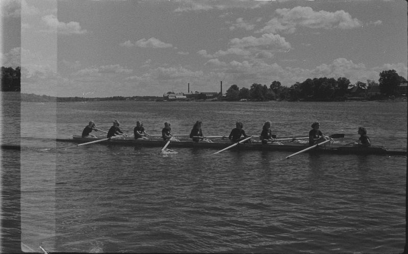 Eesti NSV esivõistlused sõudmises Pärnus.