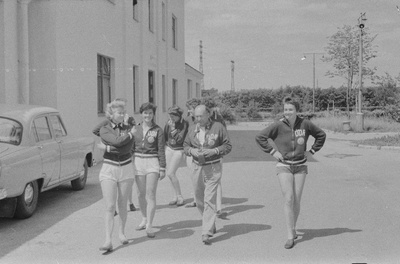 Võistlused sõudmise 100 aastapäeva tähistamiseks. (Esimene sõudeklubi Venemaal asutati 1860 aastal Peterburis).  duplicate photo