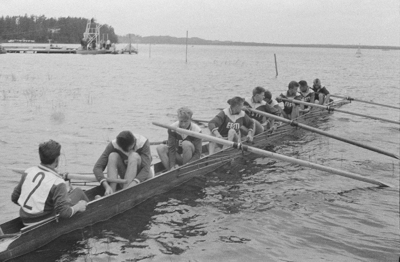 Nõukogude Liidu noorte esivõistlused sõudmises.