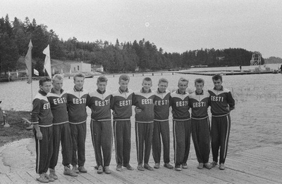 Nõukogude Liidu noorte esivõistlused sõudmises.  duplicate photo