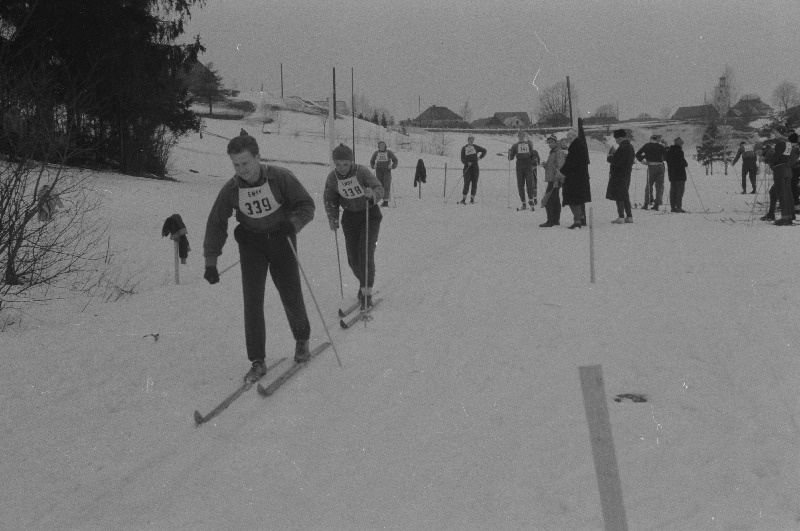 Suusavõistlused Otepääl.