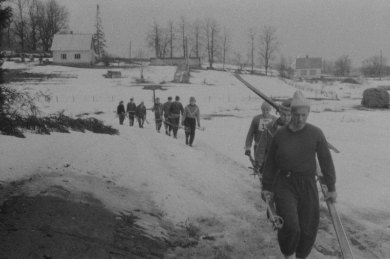 Suusavõistlused Otepääl.