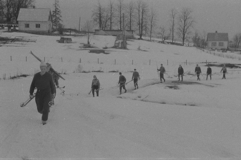 Suusavõistlused Otepääl.