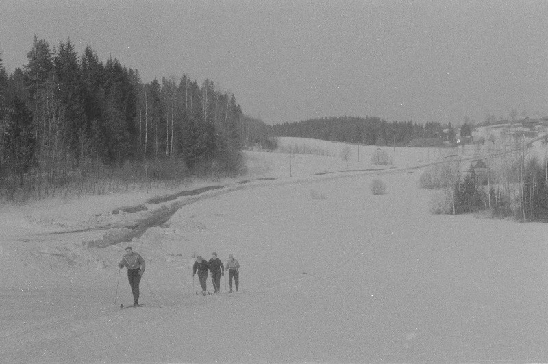 Suusavõistlused Otepääl.