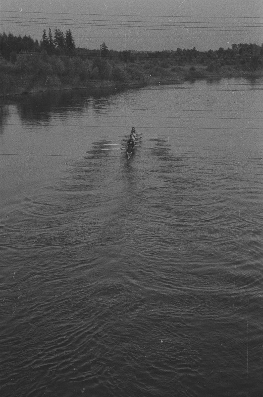 Sõudjate kavadhooaeg Tartus.