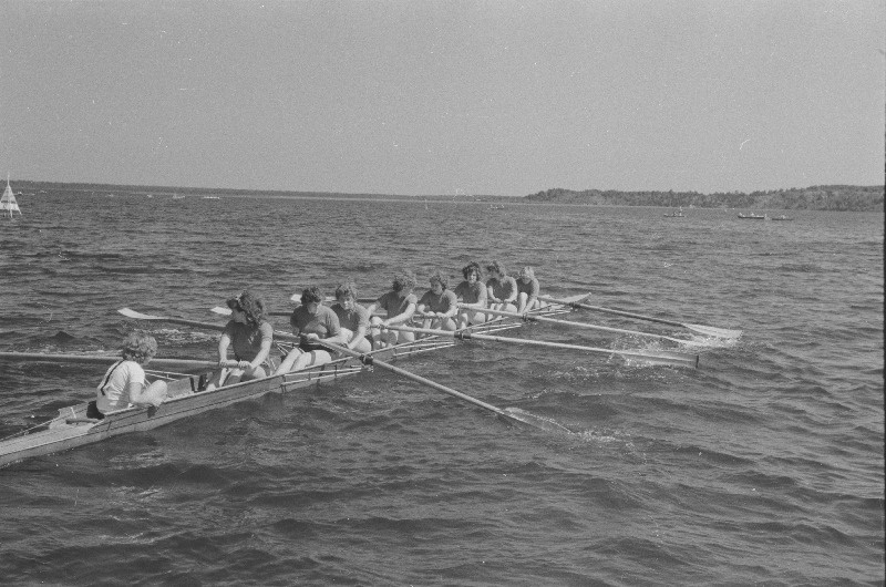 Sõudmine. Võistustel Kavgolovos.