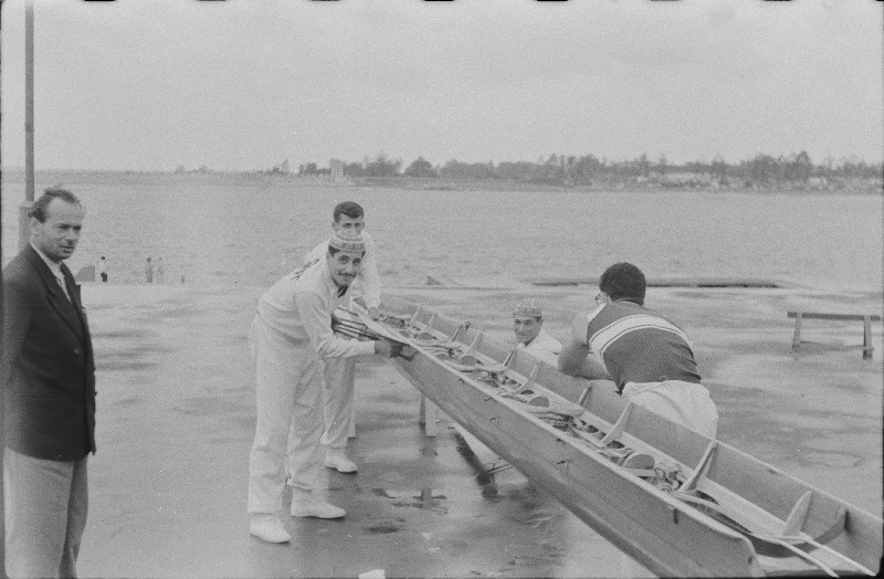 VI Ülemaailmne Noorsoofestival Moskvas. Sõudjad Egiptusest.