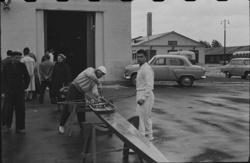 VI Ülemaailmne Noorsoofestival Moskvas. Sõudjad Egiptusest.