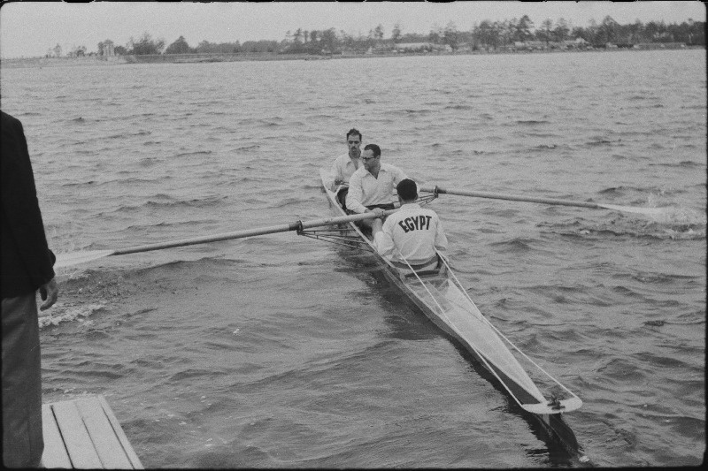 VI Ülemaailmne Noorsoofestival Moskvas. Sõudjad Egiptusest.