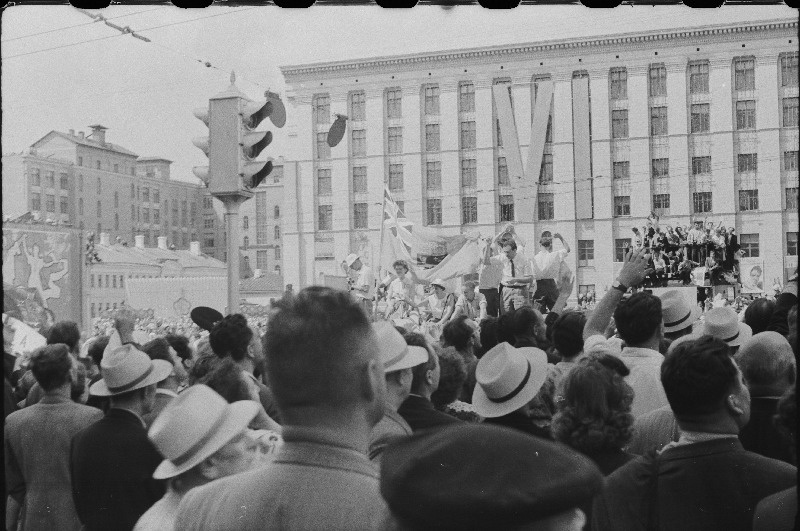 VI Ülemaailmne Noorsoofestival Moskvas.