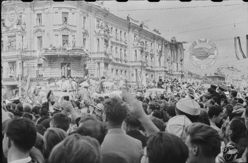 VI Ülemaailmne Noorsoofestival Moskvas.