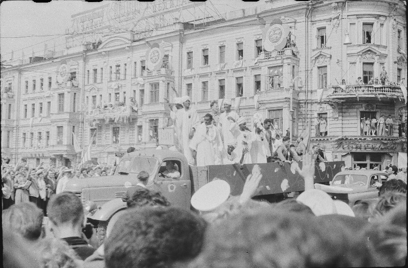 VI Ülemaailmne Noorsoofestival Moskvas.