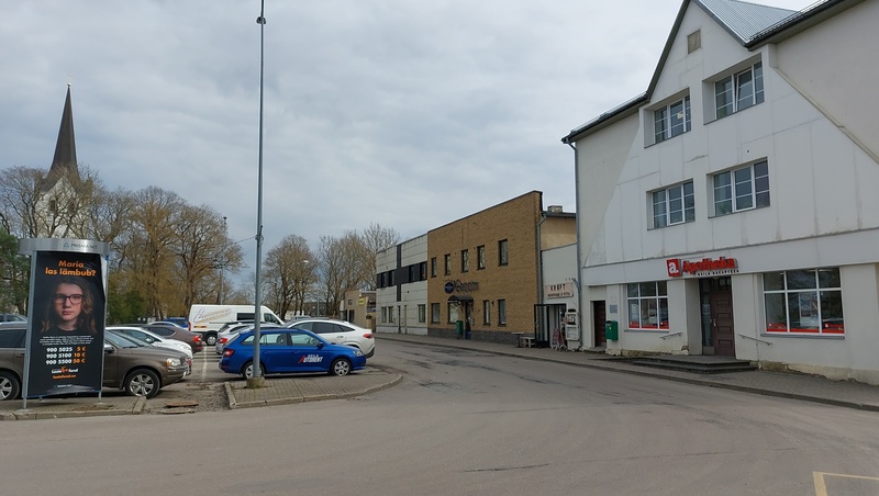 Keila Keskväljak. Restoran võõrastemaja "Keila" rephoto