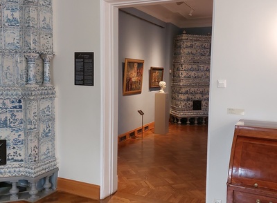 Herman Halliste teosed näitusel Kadrioru lossis rephoto