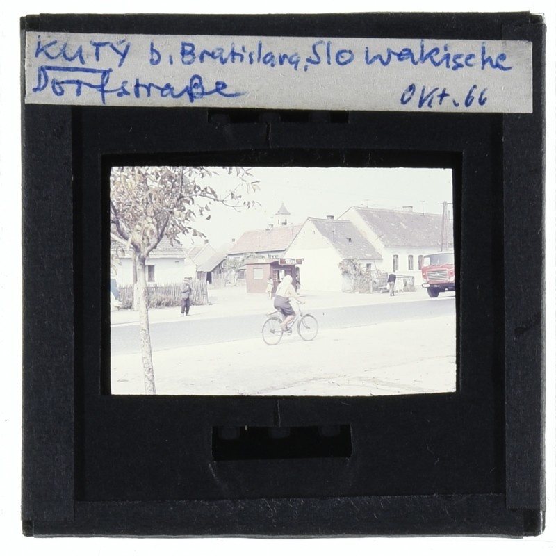 Kúty, street -