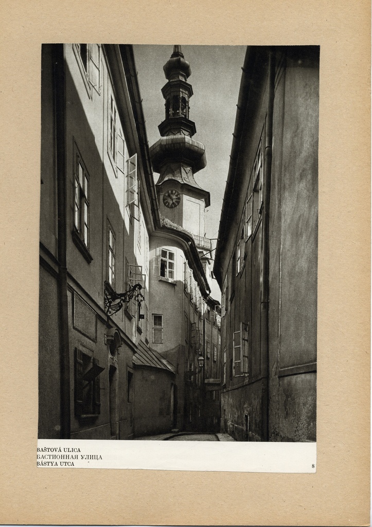 Révhelyi Elemér képei, Mihály-torony a pozsonyi Bástya utca