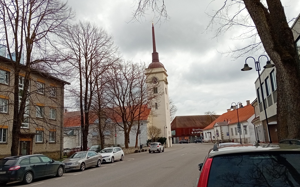 Kuressaare Laurentiuse kirik rephoto