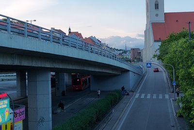 Haltér, a lebontott zsinagóga. Fortepan 6488 - lang rephoto