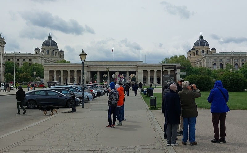 Äusseres Burgtor Viinis rephoto