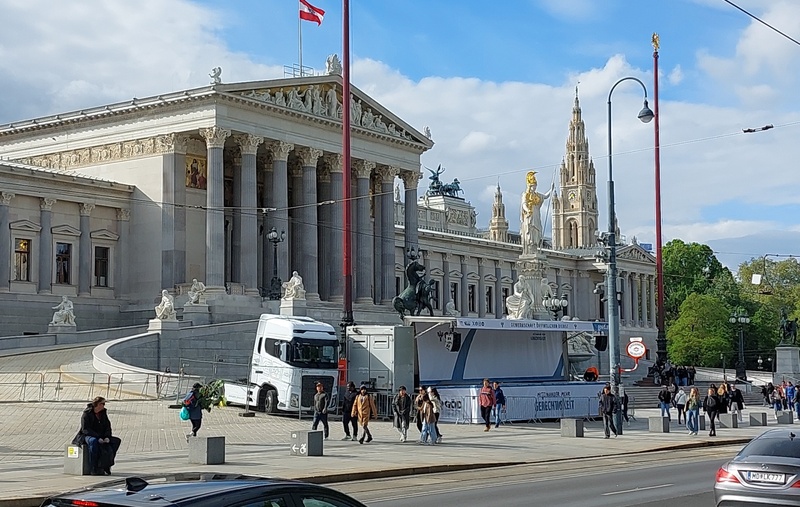 Parlamendihoone Viinis rephoto