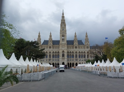 Vienna. Rathaus rephoto