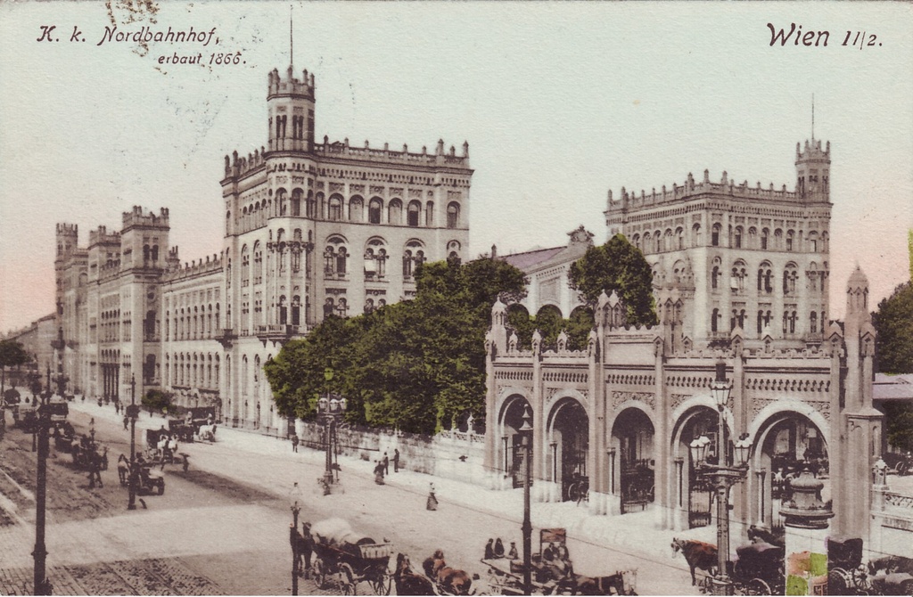 Wien-Nordbahnhof-1908 - The Nordbahnhof in 1908