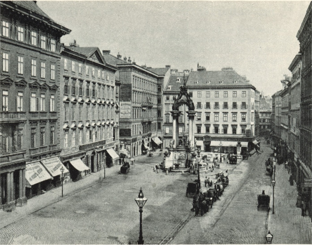 Hoher Markt um 1898 - Hoher Markt in Vienna