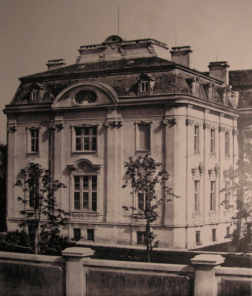 Palais Lanckoronski Vienna - Image of the Palais Lanckoroński in Vienna, which was the private residence of Count Lanckoroński and his vast art collection, which was open to the public. The image is part of a post-card series that were made specifically for the building and its collection.