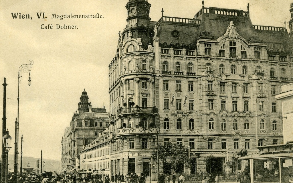 Wienzeile12 - Wienzeile and Naschmarkt around 1905