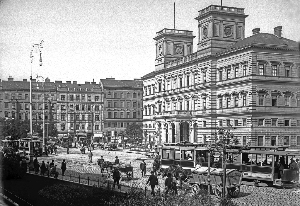 Kaiser-Franz-Josefs-Bahnhof, ~1905 - lang