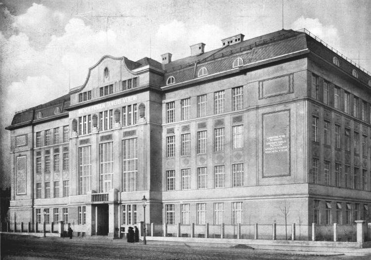 Paul Hoppe Sir-Karl-Popper-Schule (Wiener Frauen-Erwerb-Verein) um 1912 - lang