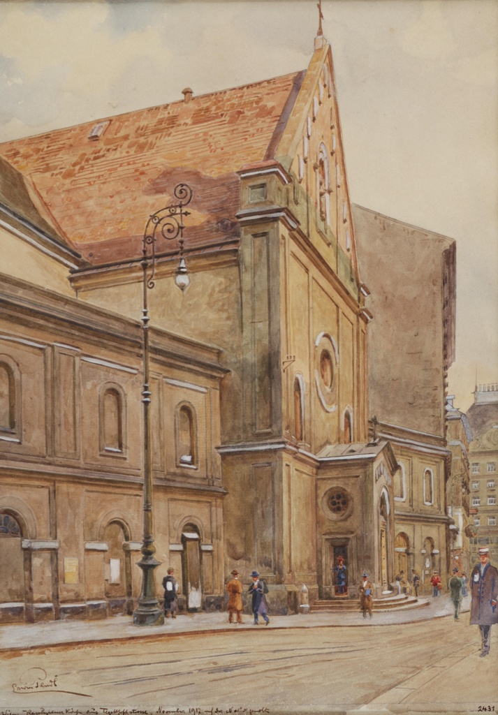 Erwin Pendl Kapuzinerkirche Wien 1917 - lang