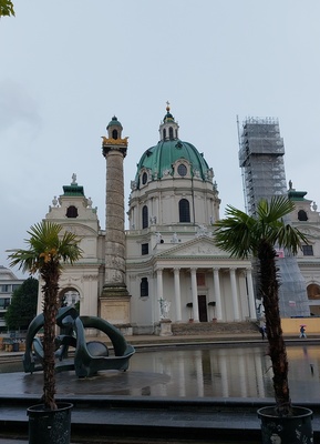 Karls Church, Vienna rephoto