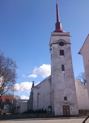 Kuressaare Laurentiuse kirik rephoto