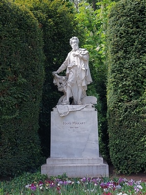 Vienna. Makart-denkmal rephoto