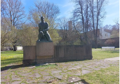 Mälestusmärk Eesti Ametiühingute I Kongressi delegaatidele, kes hukkusid 03.09.1919.a. rephoto