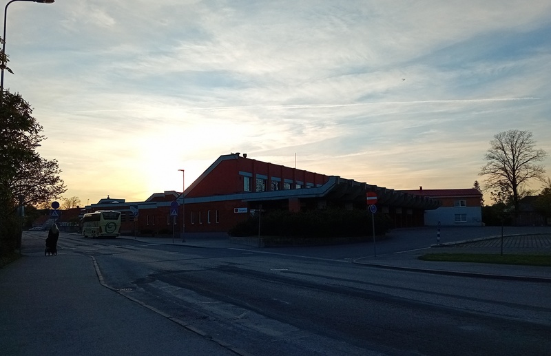 Kuressaare bussijaam. Arhitekt Maie Penjam rephoto